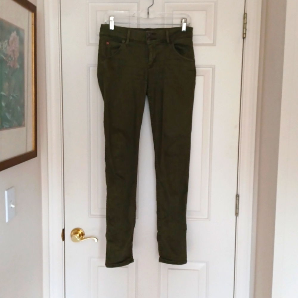 Hudson Olive Green Jeans, size 27